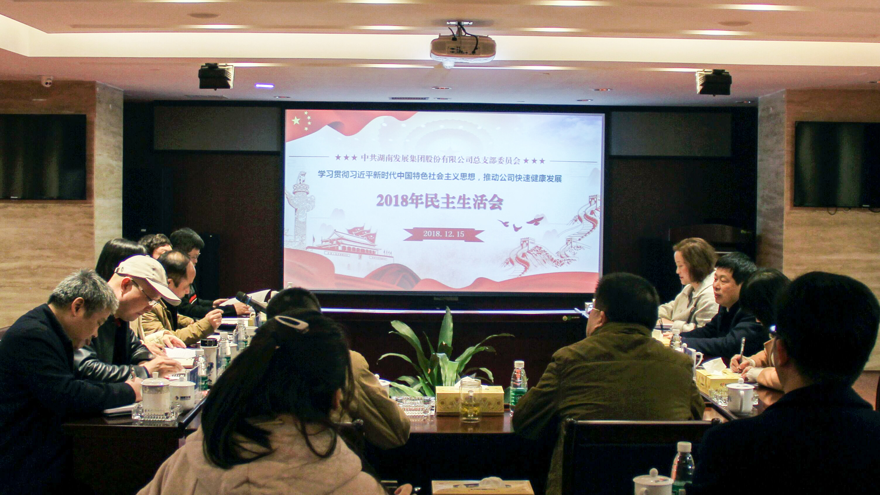 MILAN米兰体育·（中国）官方网站党总支召开领导班子2018年度民主生活会