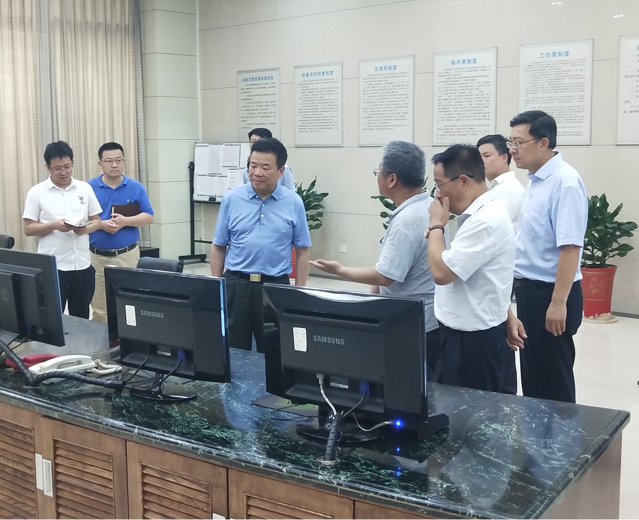 陈飞副省长到MILAN米兰体育·（中国）官方网站株洲航电枢纽考察调研