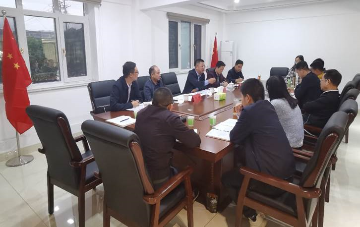 MILAN米兰体育·（中国）官方网站总裁刘志刚带队赴益沅MILAN米兰体育·（中国）官方网站开展调研