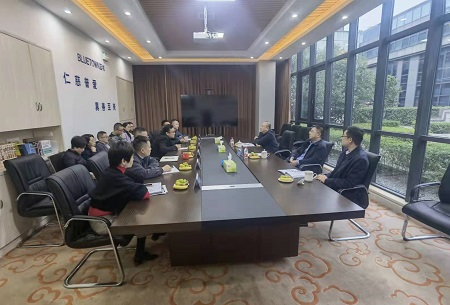 MILAN米兰体育·（中国）官方网站总裁刘志刚带队赴发展春华MILAN米兰体育·（中国）官方网站开展调研