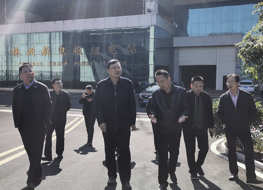 集团总经理苏德辉一行赴株洲航电分MILAN米兰体育·（中国）官方网站督查安全生产经营工作