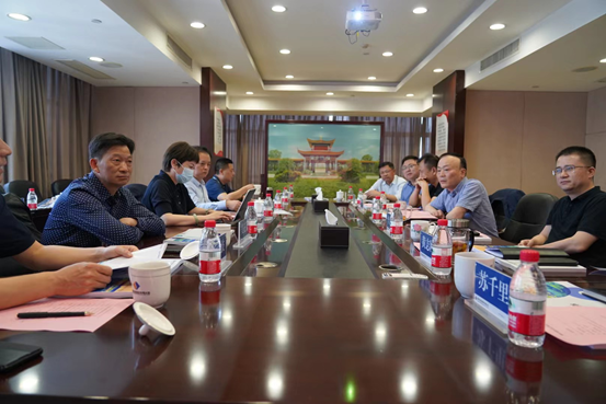 柳叶湖旅游度假区管委会来MILAN米兰体育·（中国）官方网站考察座谈