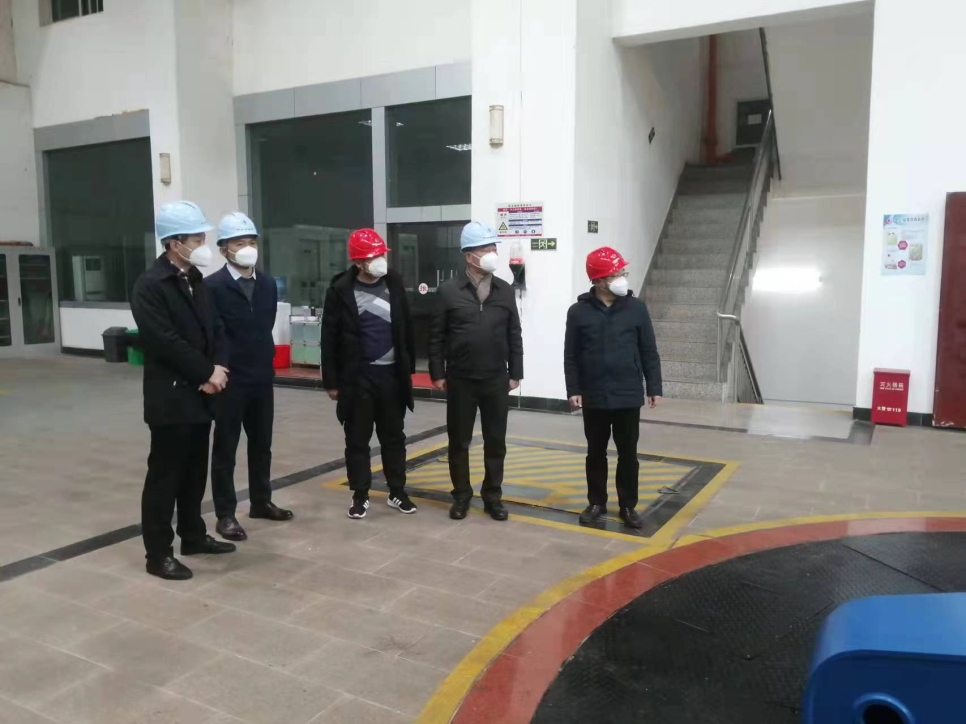 陈景鸿带队到鸟儿巢MILAN米兰体育·（中国）官方网站开展安全生产检查