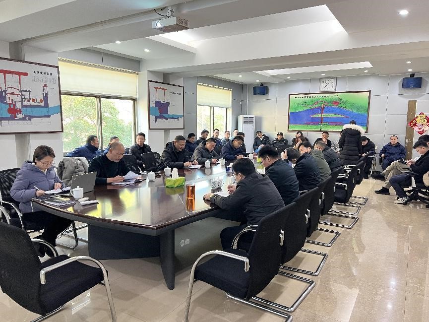 上好“开工第一课” 踏实履职保安全—株洲航电分MILAN米兰体育·（中国）官方网站开展“开工第一课讲安全”活动