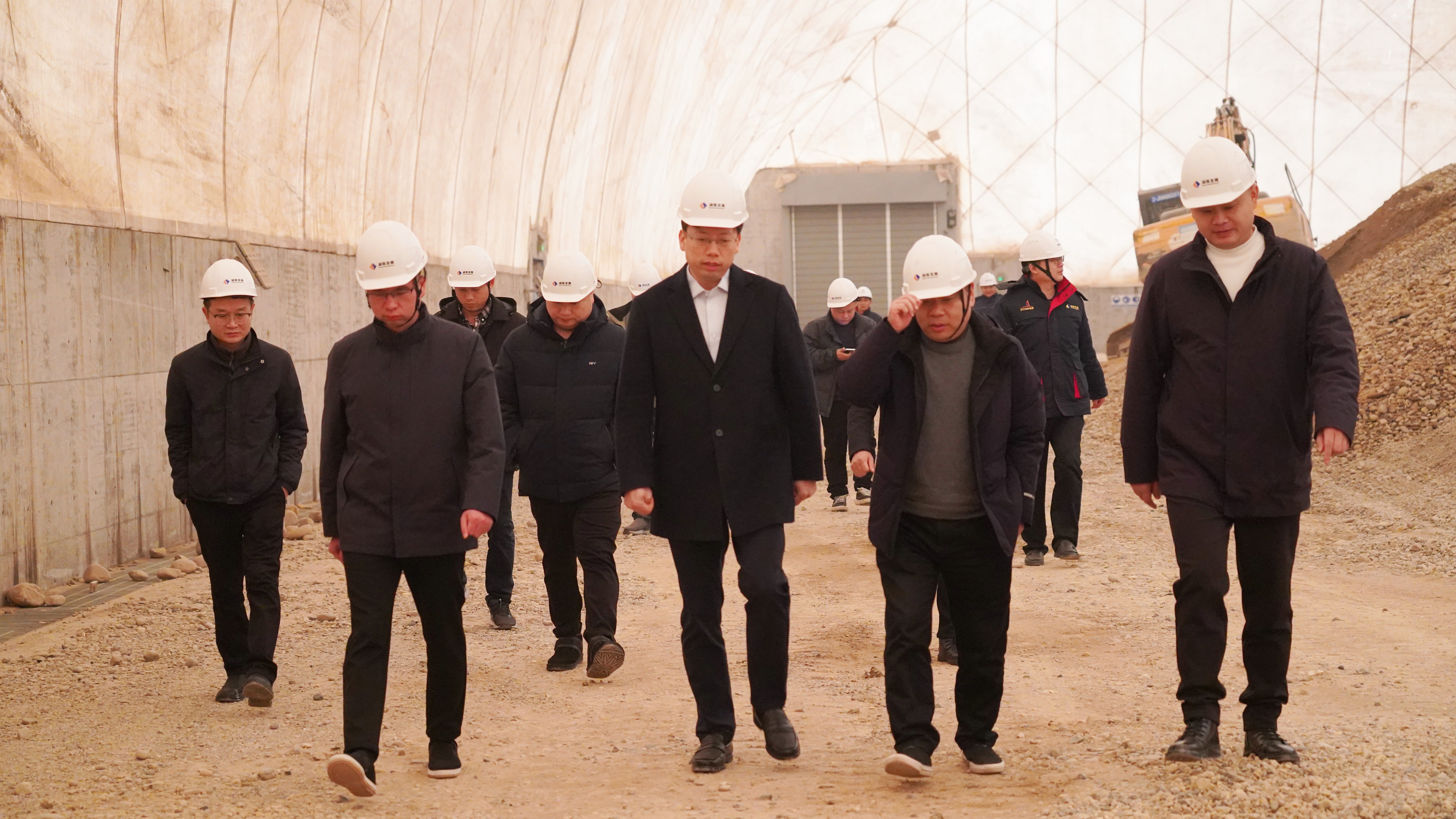 沅江市委副书记张心镜一行调研MILAN米兰体育·（中国）官方网站机制砂和砂石集散中心项目