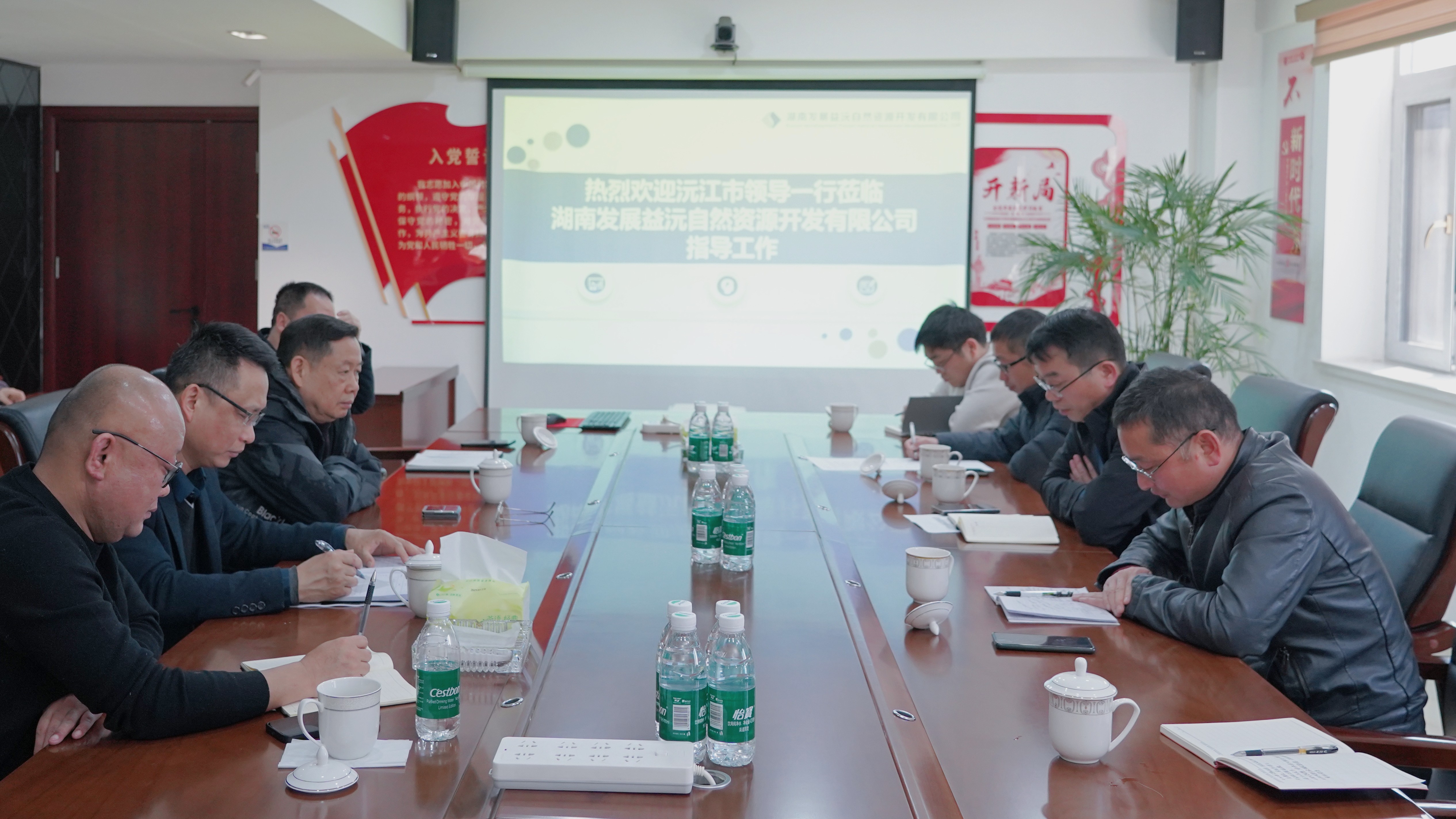 沅江市政协副主席、工商联主席汪交龙到益沅MILAN米兰体育·（中国）官方网站调研