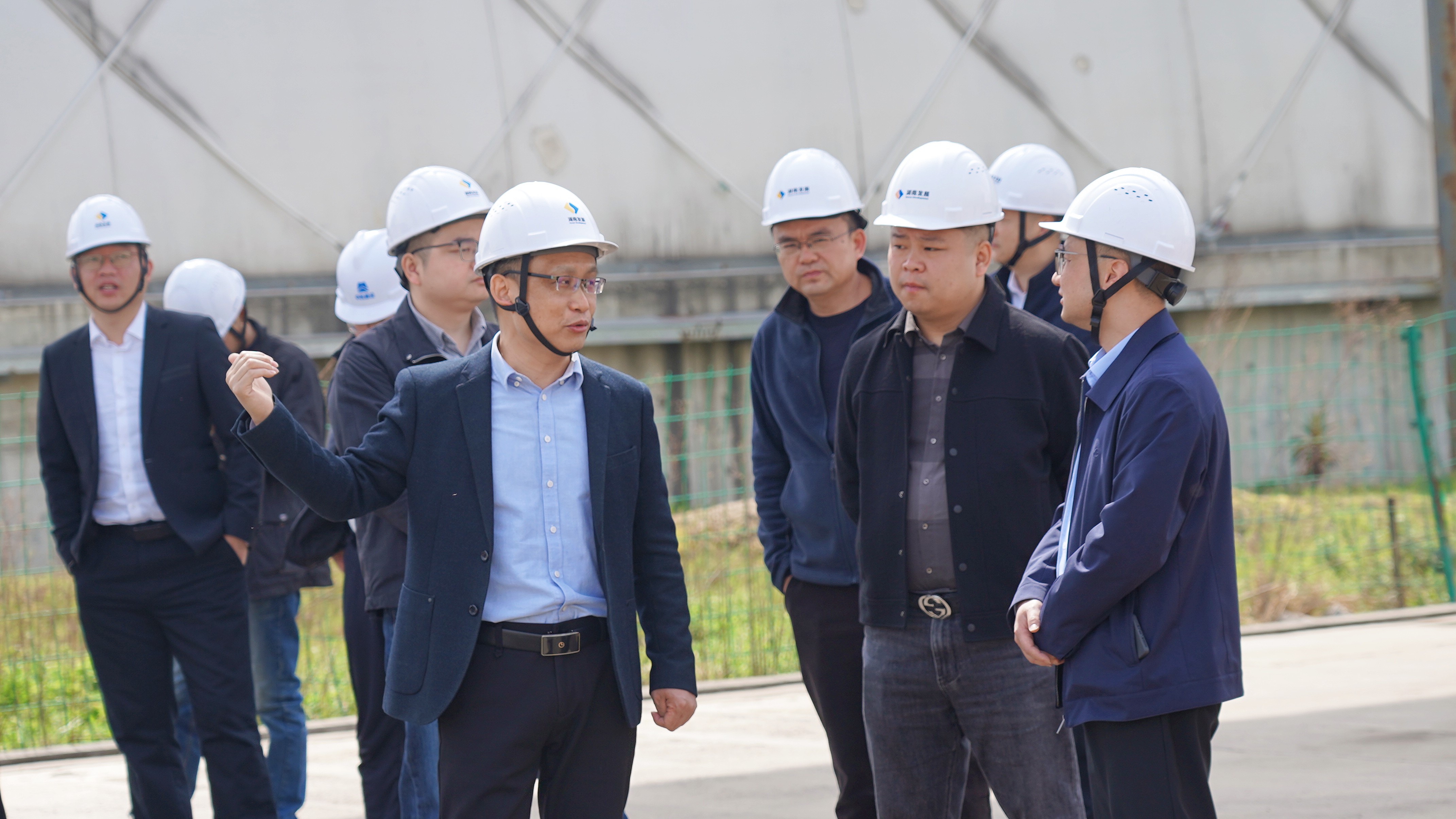 沅江市副市长雷亮调研MILAN米兰体育·（中国）官方网站机制砂和砂石集散中心项目